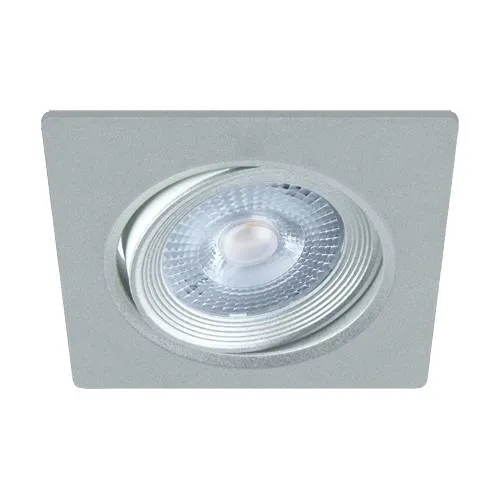 Strühm by Ideus LED Deckenleuchte "MONI" 5W 88 x 88mm 38° silber - warmweiß (3000K)
