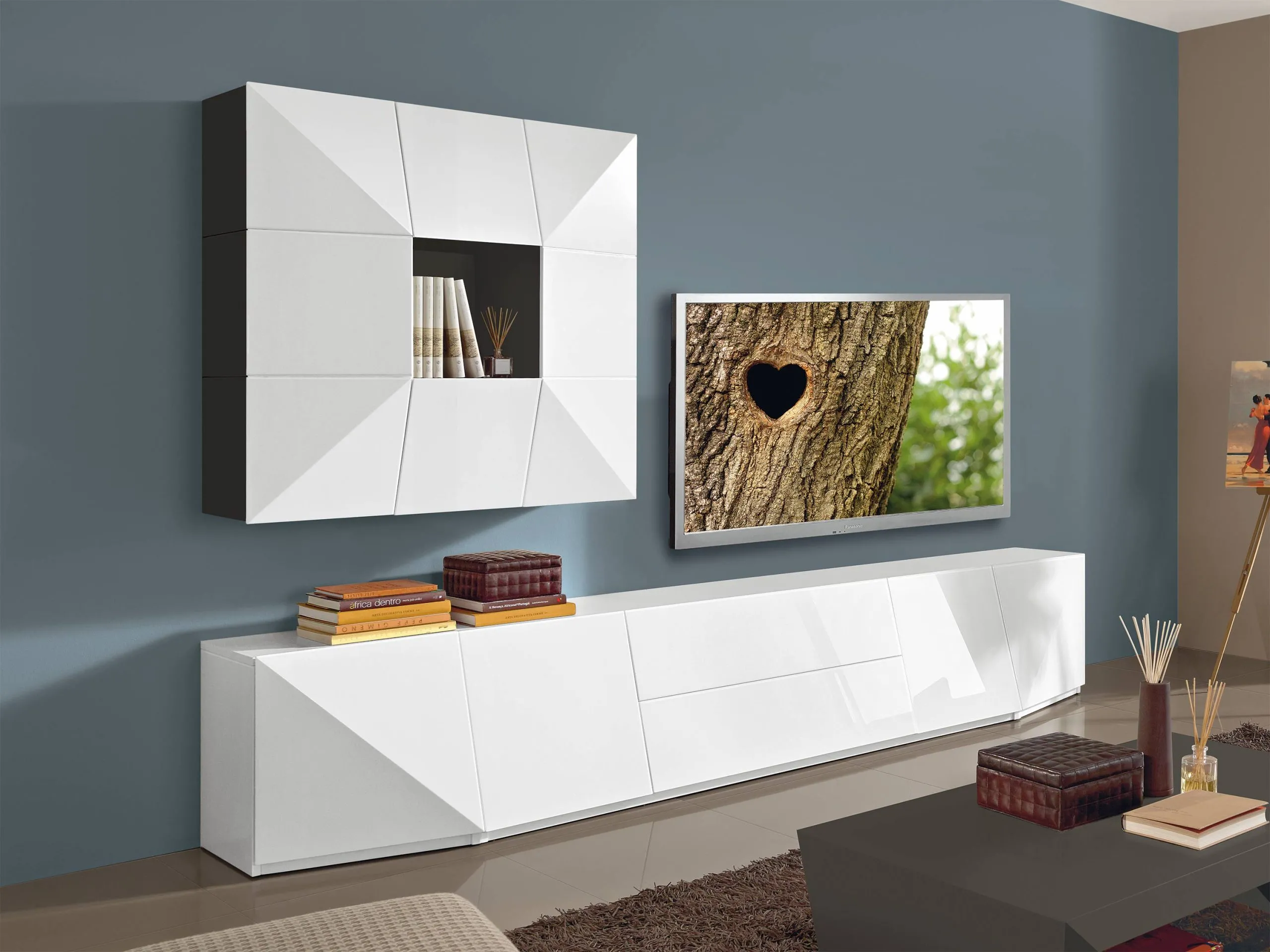 Wohnwand MONDO PRISMA PLUS 575425