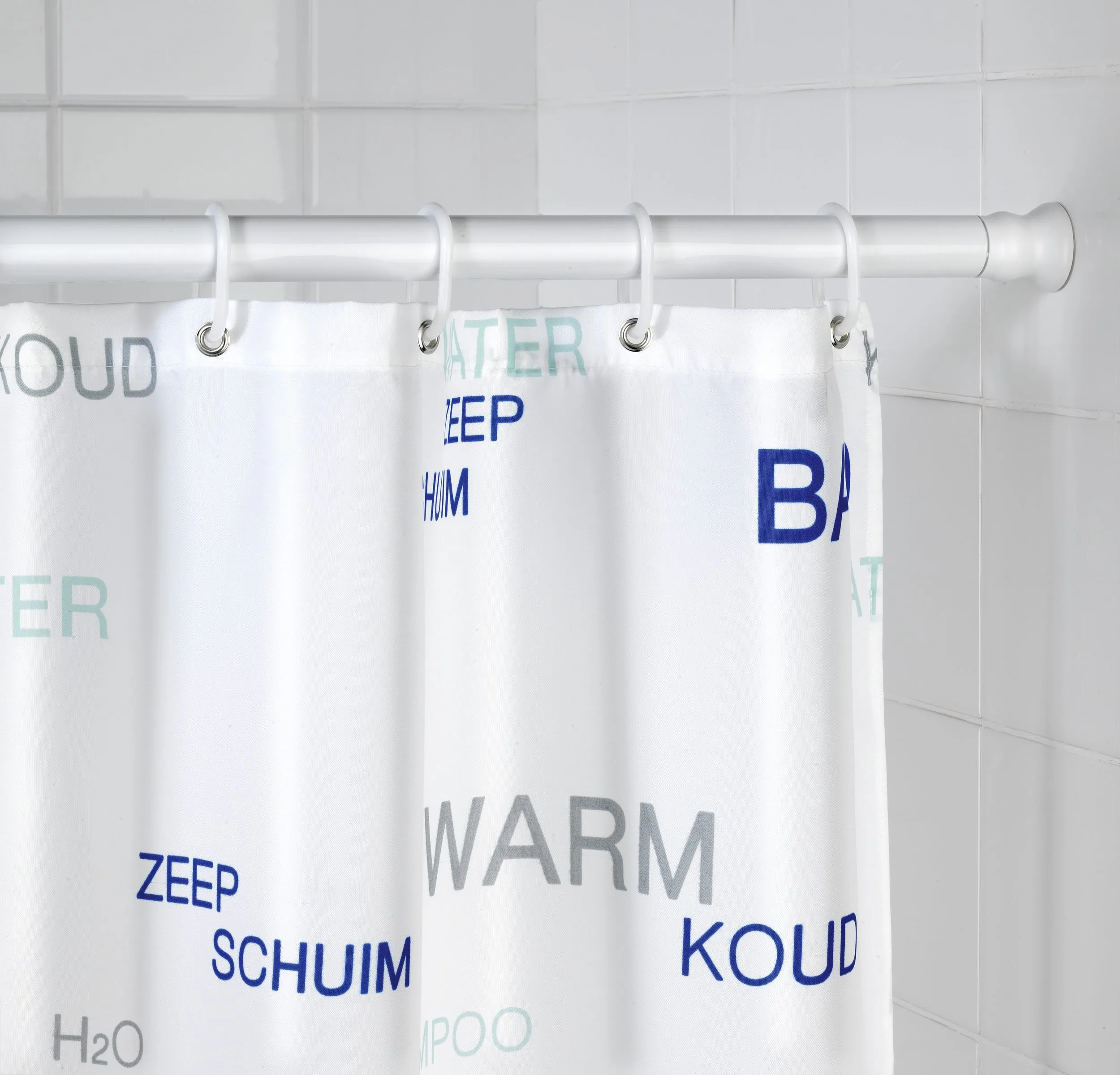 Duschstange SHOWER, weiß 576158