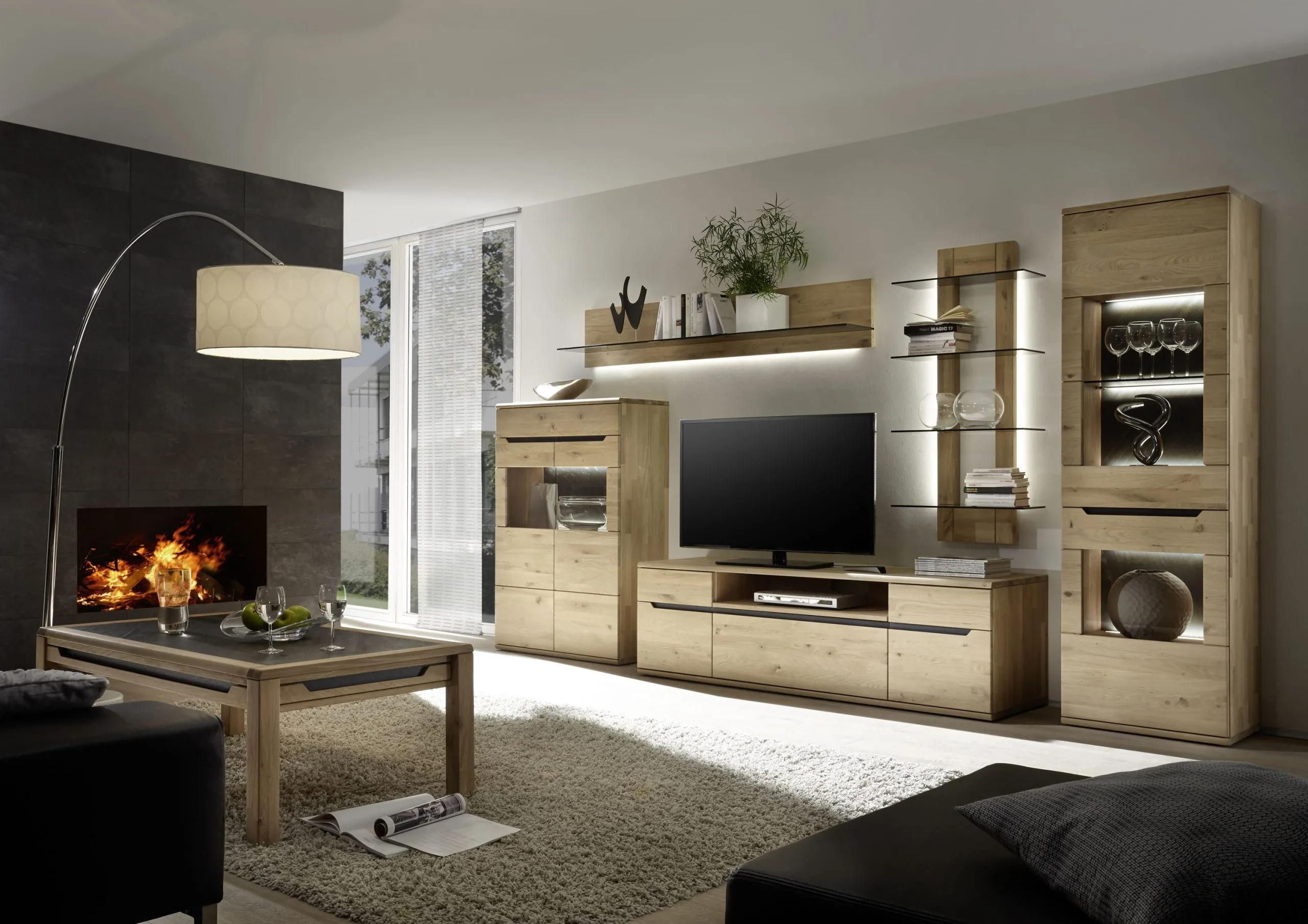 Wohnwand CASA LINEA AMENO 589294