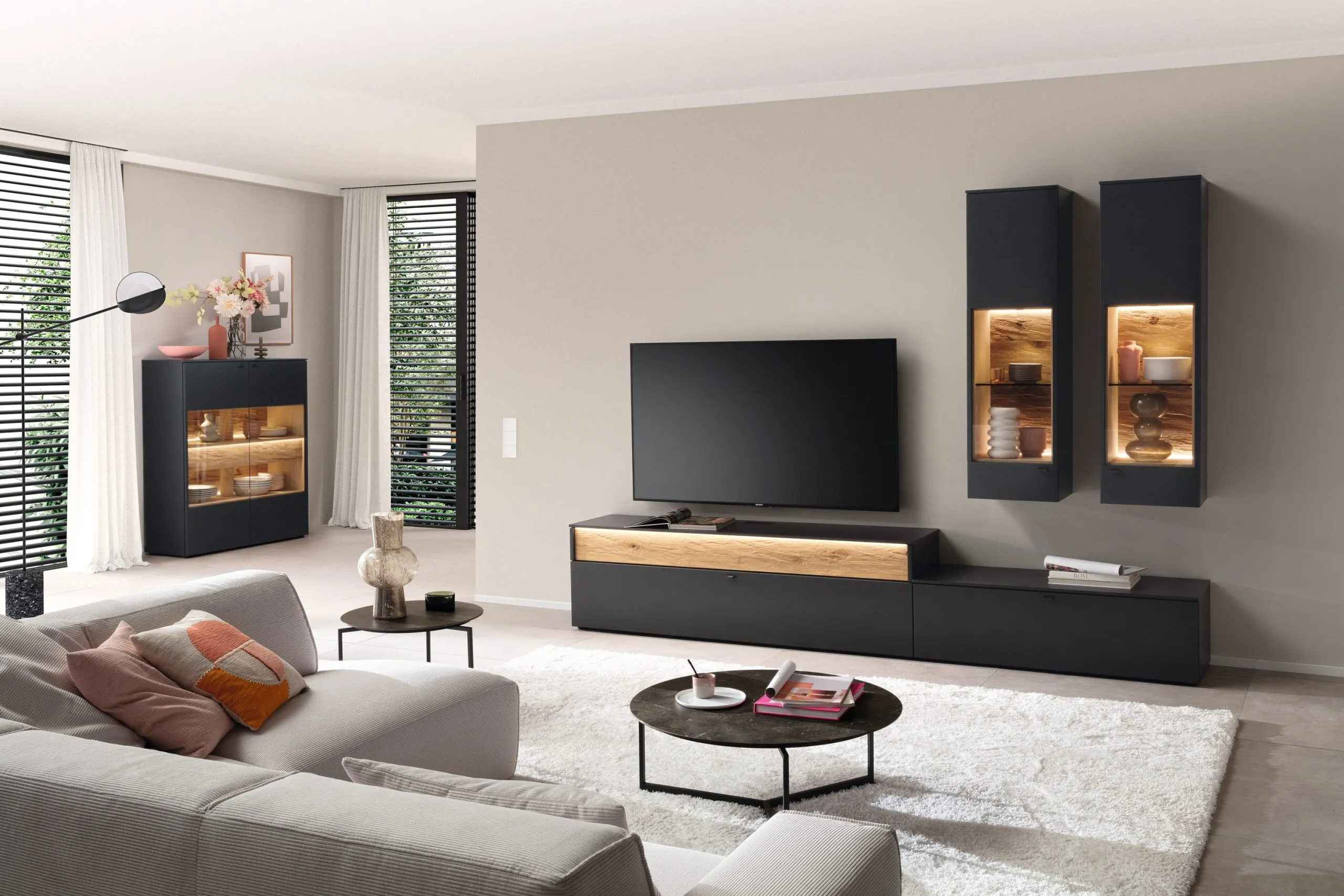 Wohnwand VENJAKOB LUMEA 596532