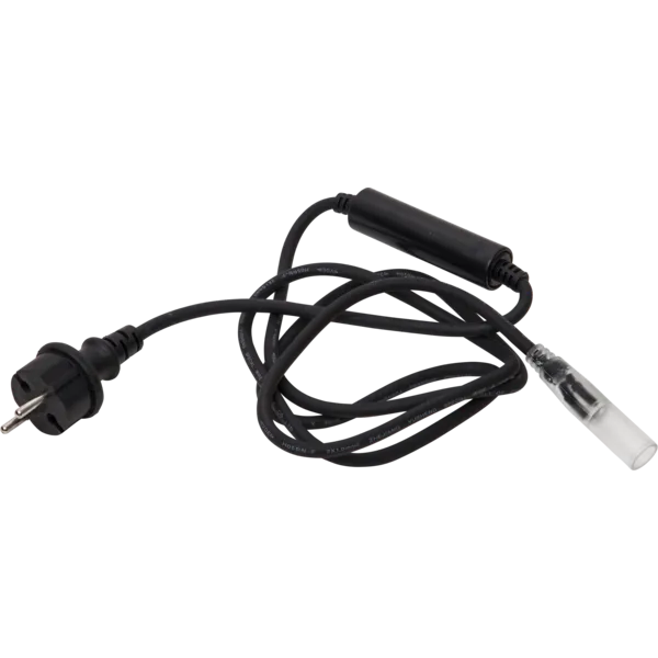 Star Trading Anschlusskabel für Ropelight 180cm IP44 schwarz