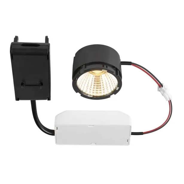 SLV LED Modul NEW TRIA 38° 8.3W Ø 5 cm schwarz - warmweiß (3000K)