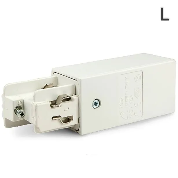 ISOLED 3-Phasen Classic Seiten-Einspeisung N-Leiter rechts Schutzleiter links weiß