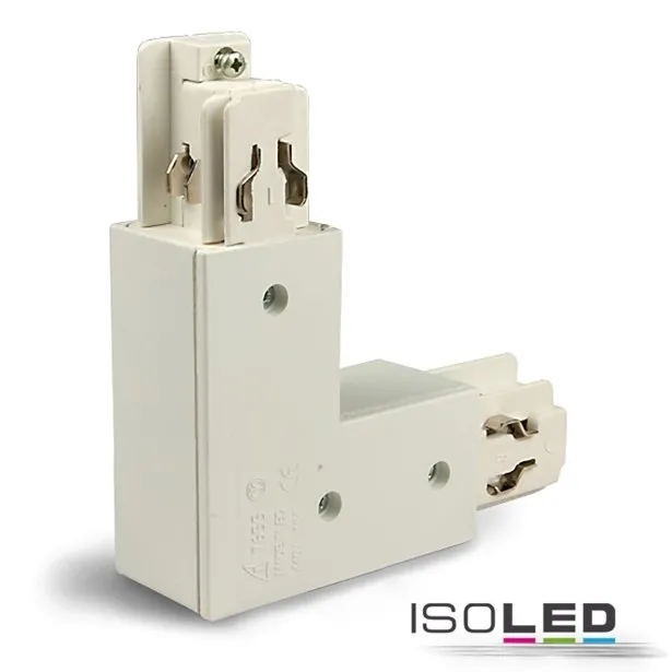 ISOLED 3-Phasen Classic L-Verbinder N-Leiter innen weiß