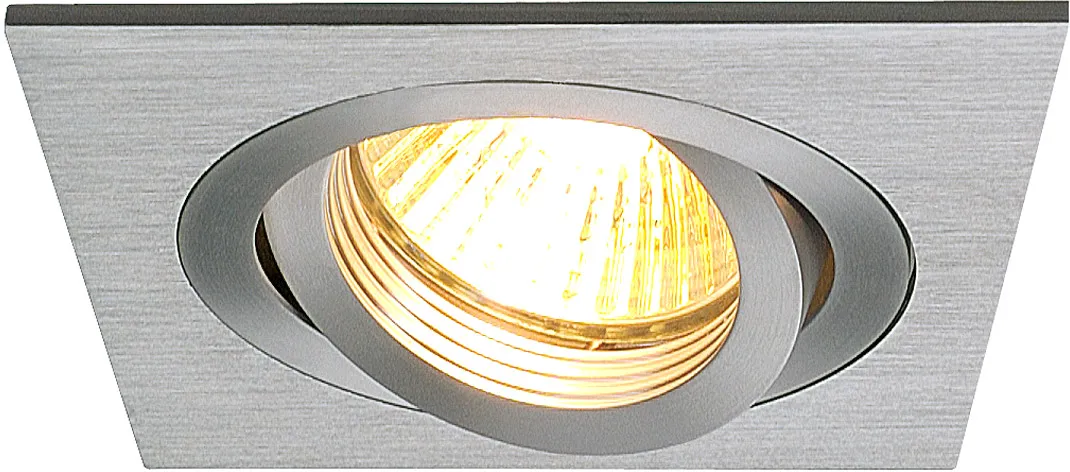 SLV NEW TRIA I GU10 Downlight, eckig, alu brushed