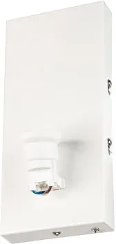 SLV FENDA Basis, WL, Indoor Wandaufbauleuchte, E27, max. 40W, weiß -B-Stock-