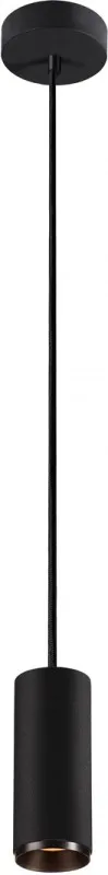 SLV NUMINOS® PD PHASE S, Indoor LED Pendelleuchte schwarz/schwarz 2700K 36° -B-Stock-
