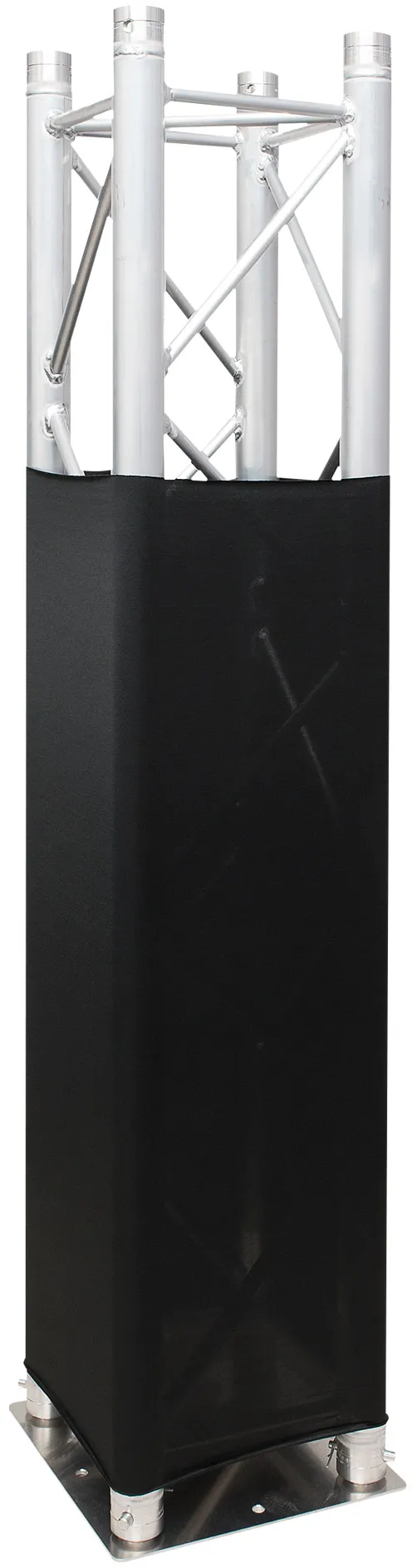 Wentex Truss Sleeve Roll 30 m Black Für viereckige Traversen