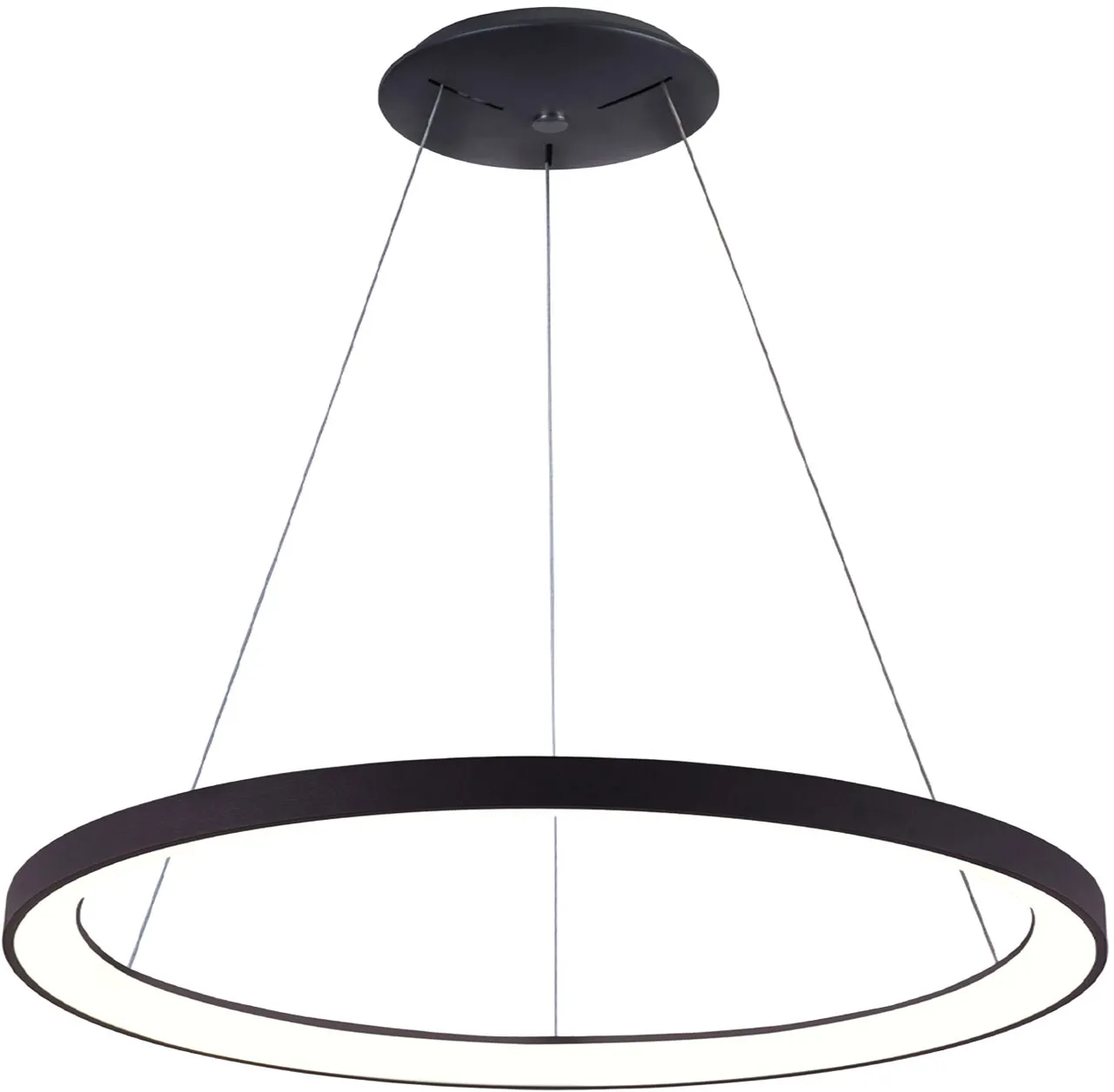 ISOLED LED Hängeleuchte Orbit 780, schwarz, 60W, rund, ColorSwitch 3000|3500|4000K, dimmbar