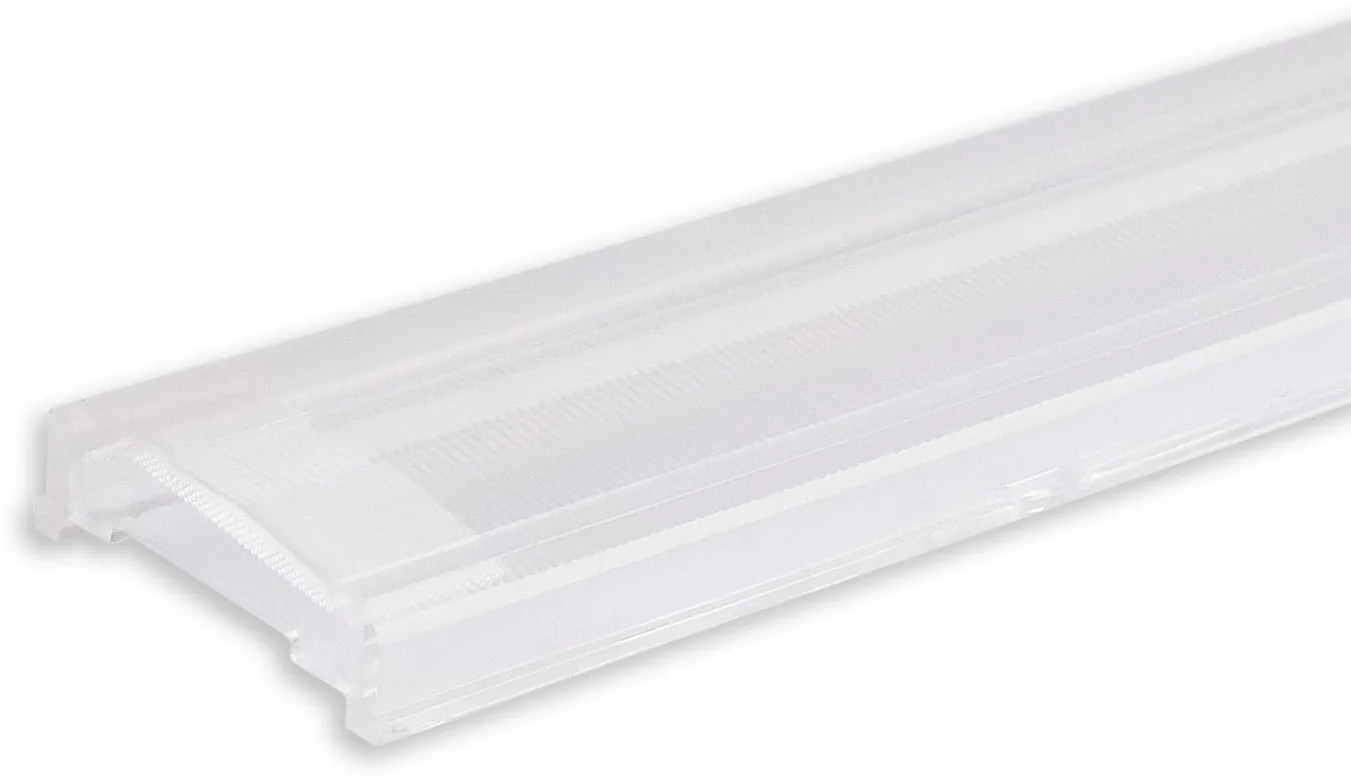 ISOLED Linsen-Einschubcover C65, Abstrahlwinkel 25° asymmetrisch, 1176mm, für LAMP30 V2 Profil