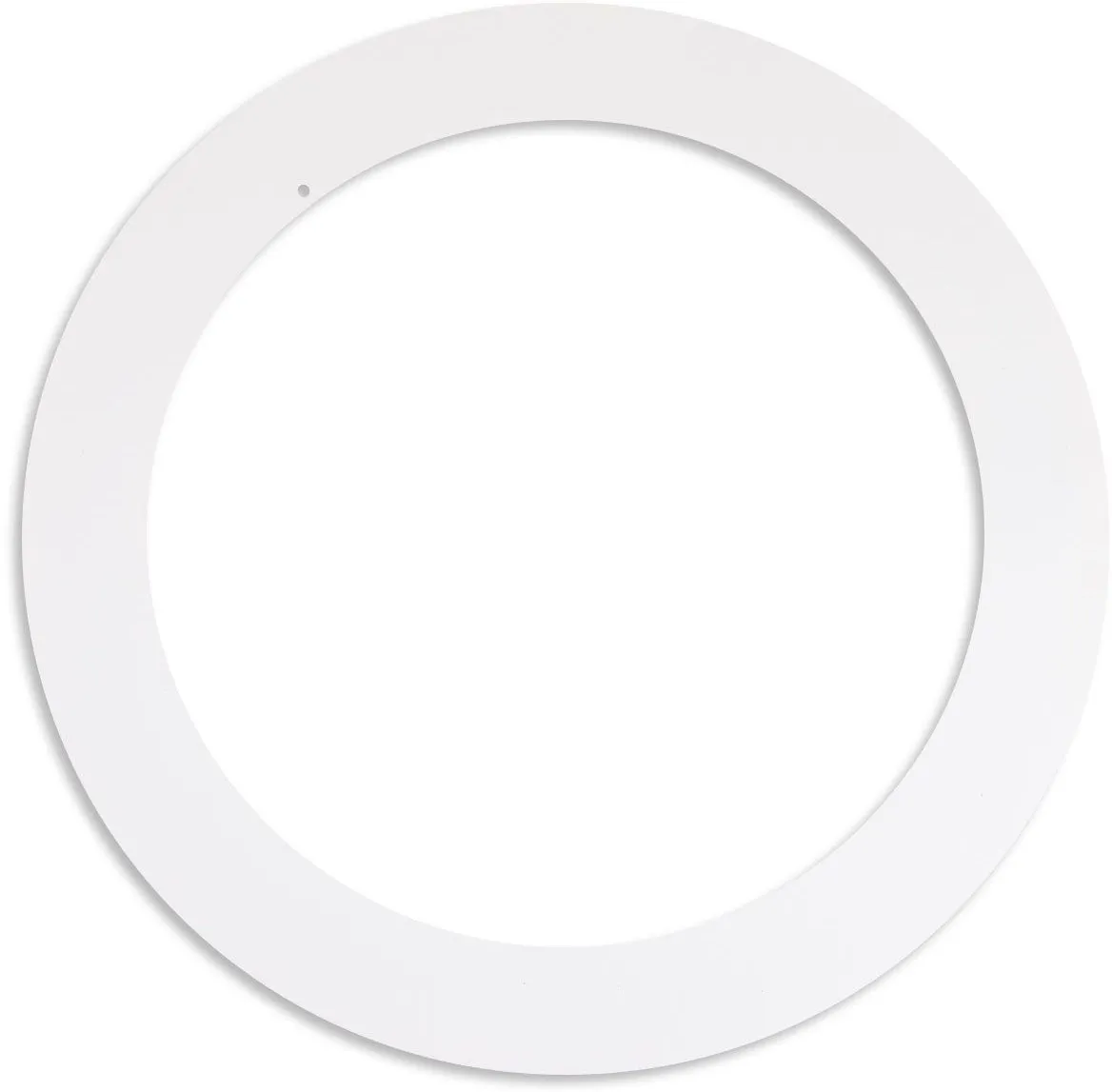 ISOLED Loch Adapterring für Downlights, mit Federn, weiß, ID 201mm - AD 287mm
