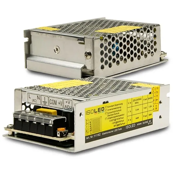 ISOLED LED Trafo 24V/DC 0-35W Gitter