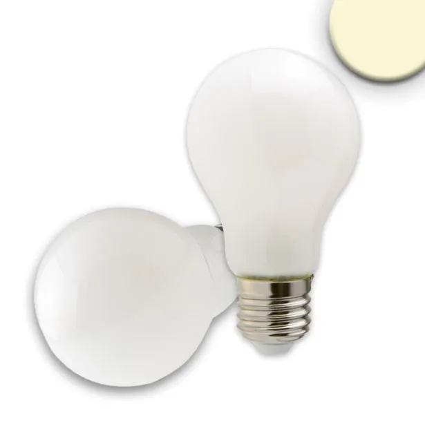 ISOLED LED Birne 8W milky E27 - warmweiß