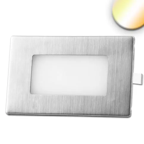ISOLED LED Treppenbeleuchtung eckig 2.5W IP65 - ColorSwitch