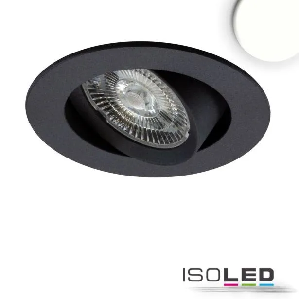 ISOLED LED Einbauleuchte Slim68 MiniAMP schwarz - neutralweiß