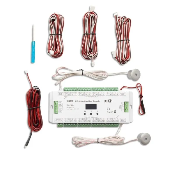 ISOLED Treppen-Effekt PWM-Dimmer 5-24V DC 32x1A + SPI-Output