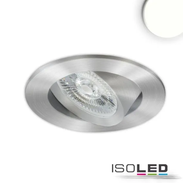 ISOLED LED Einbauleuchte Slim68 MiniAMP Alu gebürstet - neutralweiß