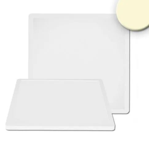 ISOLED LED Deckenlampe Slim300 eckig IP44 18W weiß Up&Down