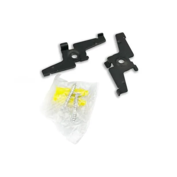 ISOLED Track48 Montageclip für Track48 Aufbauschienen schwarz 2 Stück