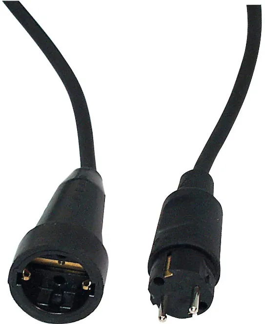 Showtec Schuko Verlängerung, 16A 230V Kabel 5 m/3x 2,5 mm2
