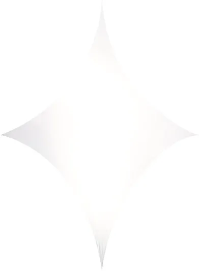 Stretch Shape Diamond 125cm x 125cm, White