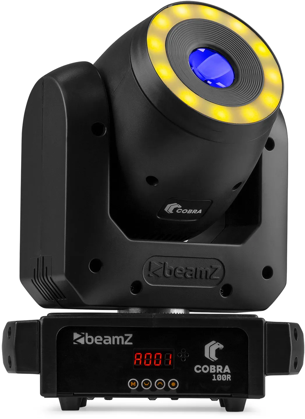 beamZ Cobra 100R Spot 100W Moving Head mit Ring
