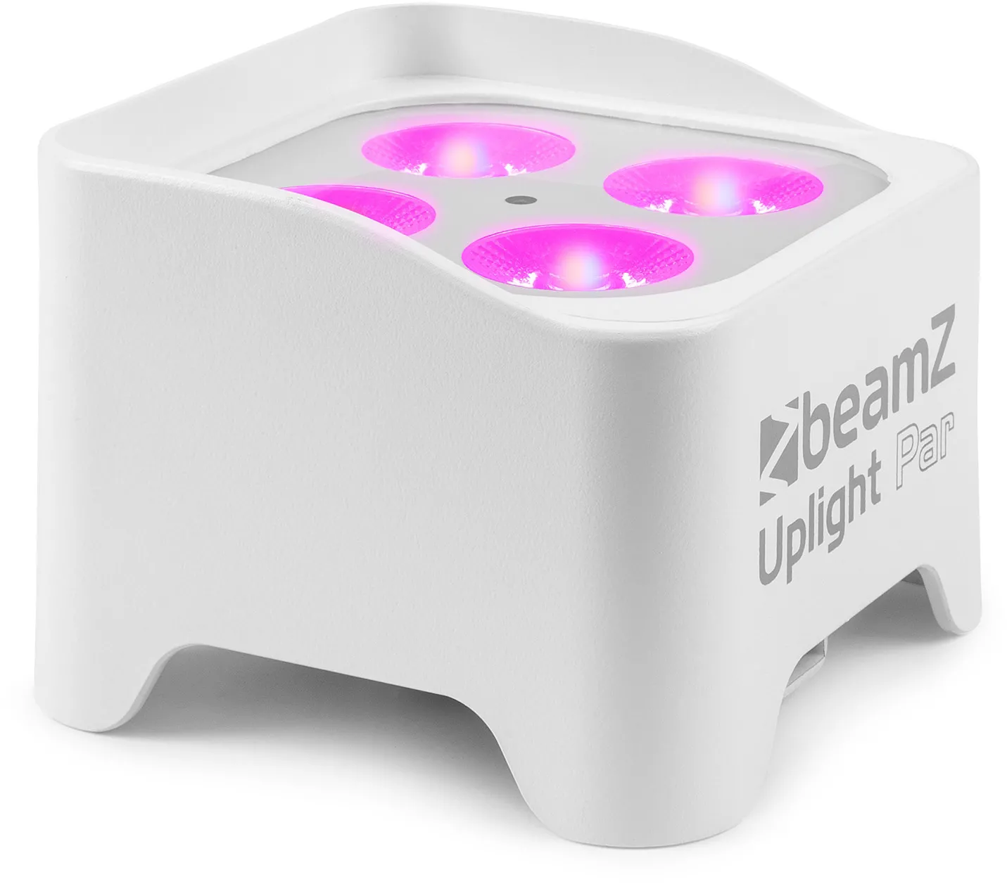 beamZ BBP90W Batterie Uplight Par 4x 4W Weiß