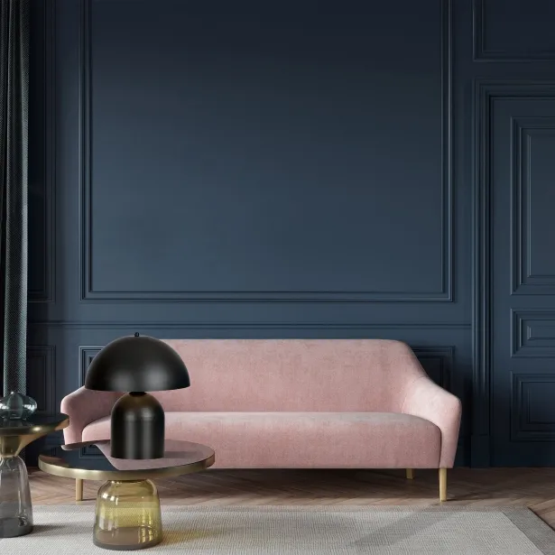 EMIBIG Tischlampe KAVA LN1 Höhe 35 cm E27 15W schwarz - ohne Leuchtmittel