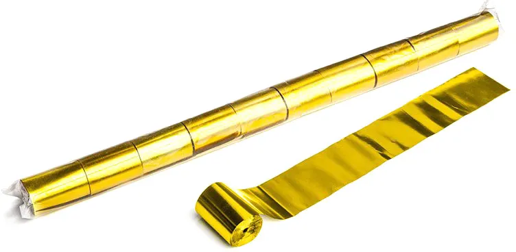 Magic FX Metallic Stadium Streamer 20m x 5cm - Gold