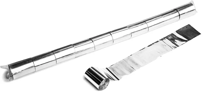 Magic FX Metallic Stadium Streamer 20m x 5cm - Silber