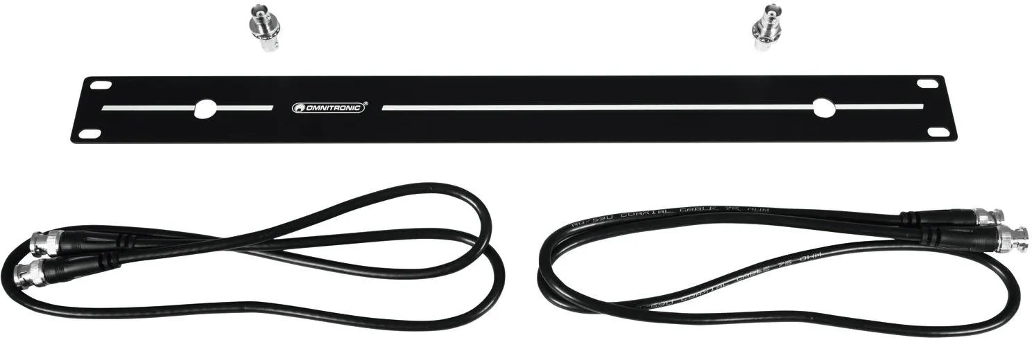 OMNITRONIC BNC-Set Rackmontage