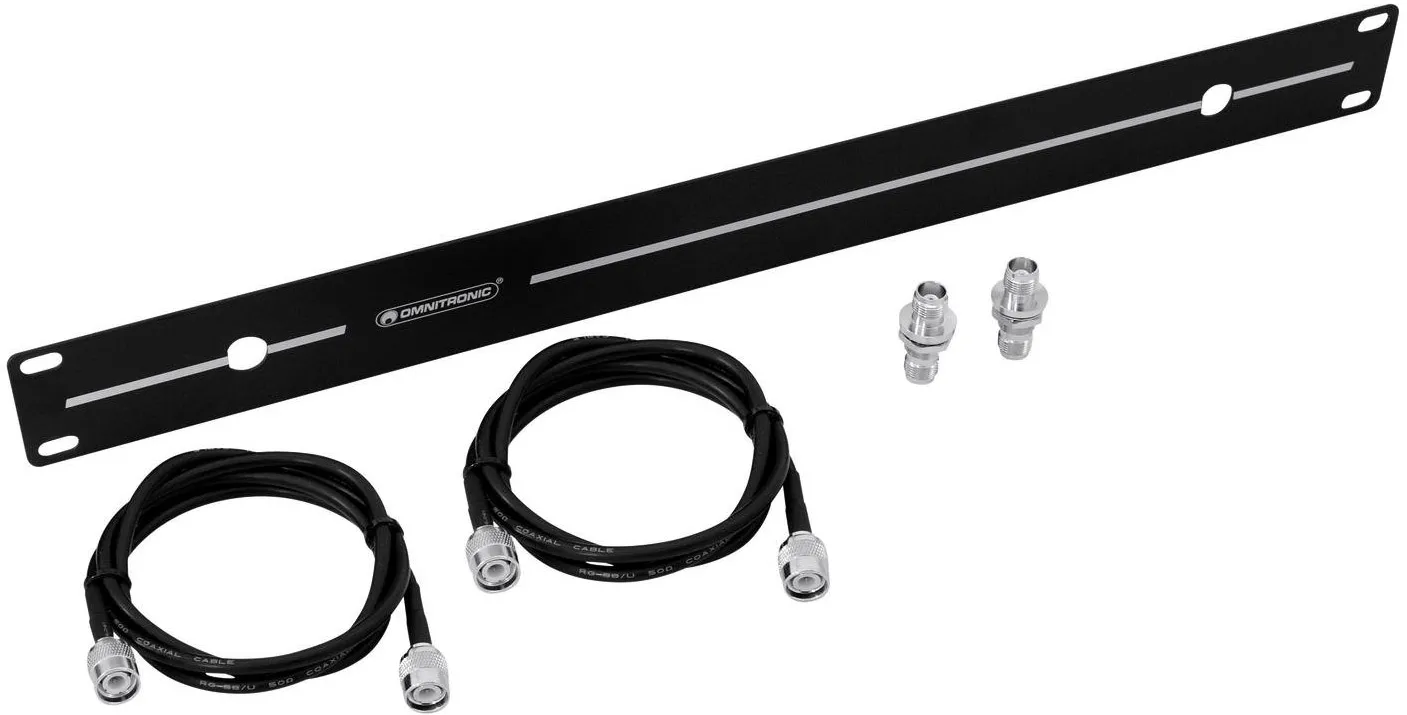 OMNITRONIC TNC-Set Rackmontage