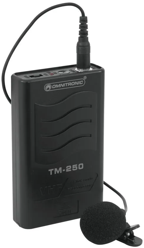 OMNITRONIC TM-250 Gürtelsender VHF179.000