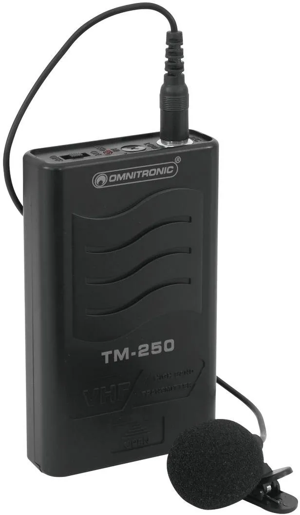OMNITRONIC TM-250 Gürtelsender VHF214.000