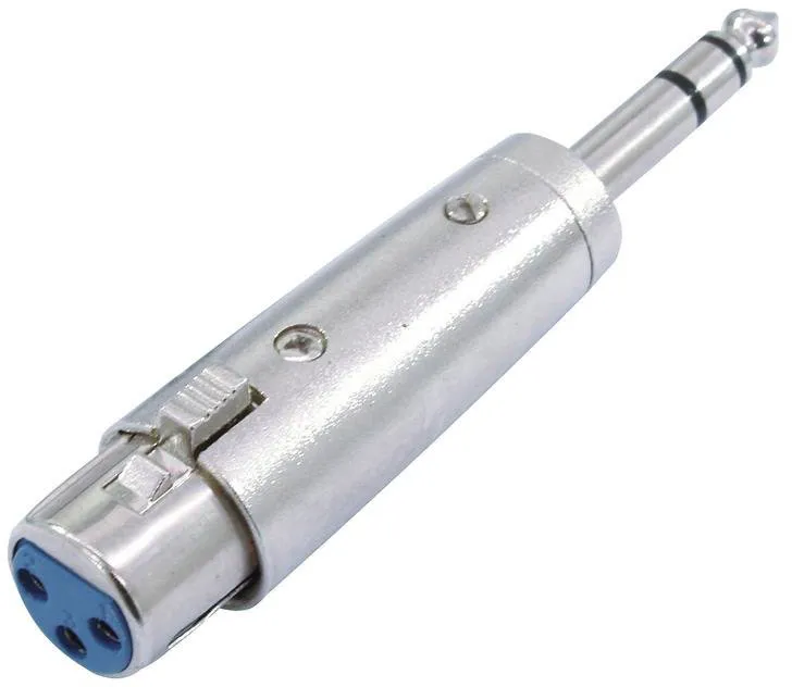 OMNITRONIC Adapter XLR(F)/Klinke(M) stereo