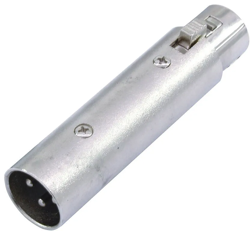 OMNITRONIC Adapter 3pol XLR(M)/5pol XLR(F)