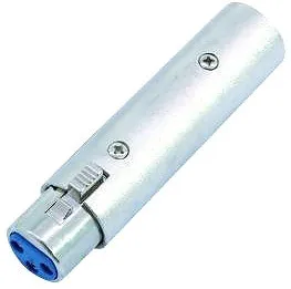 OMNITRONIC Adapter 3pol XLR(F)/5pol XLR(M)