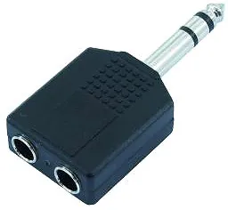 Klinkenst. stereo/2 Kupplung stereo