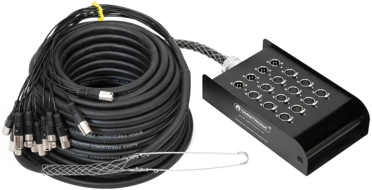 OMNITRONIC Multicore Stagebox 12/4 30m