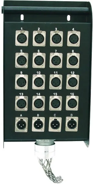 OMNITRONIC Stagebox 16IN/4OUT XLR/XLR unverkabelt