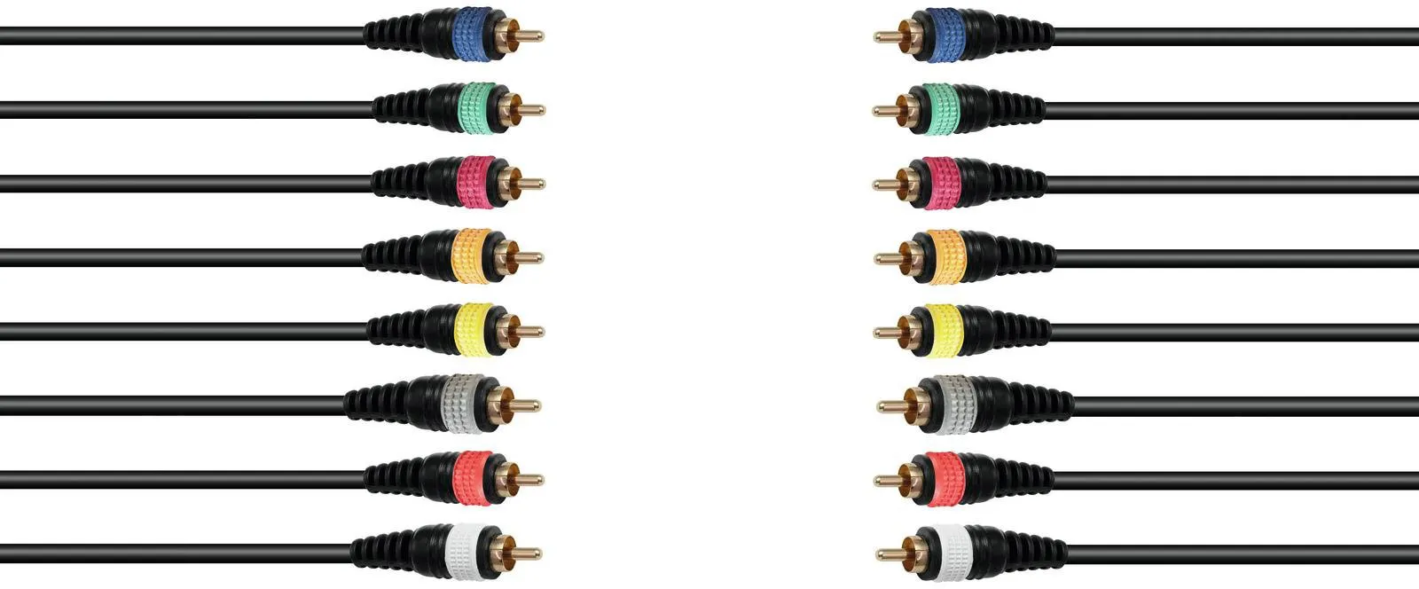 OMNITRONIC Snake-Kabel 8xCinch/8xCinch 15m