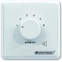 OMNITRONIC ELA-Programmwähler mono ws
