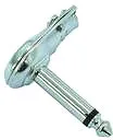 Klinkenstecker mono 6,3mm 90° Metall