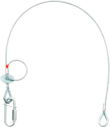 SAVEKING Sicherungsseil 3x600 silber