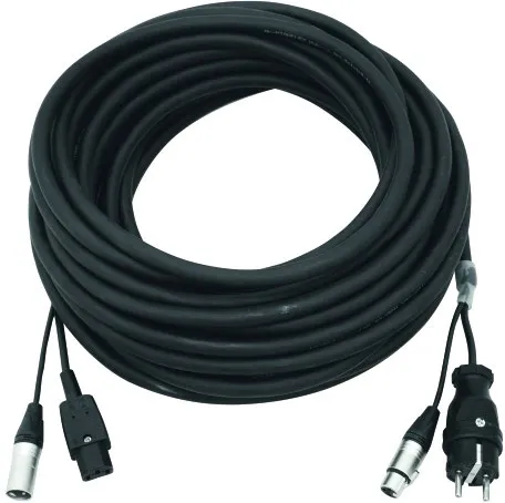 PSSO Kombikabel Schutzkontakt/XLR 20m