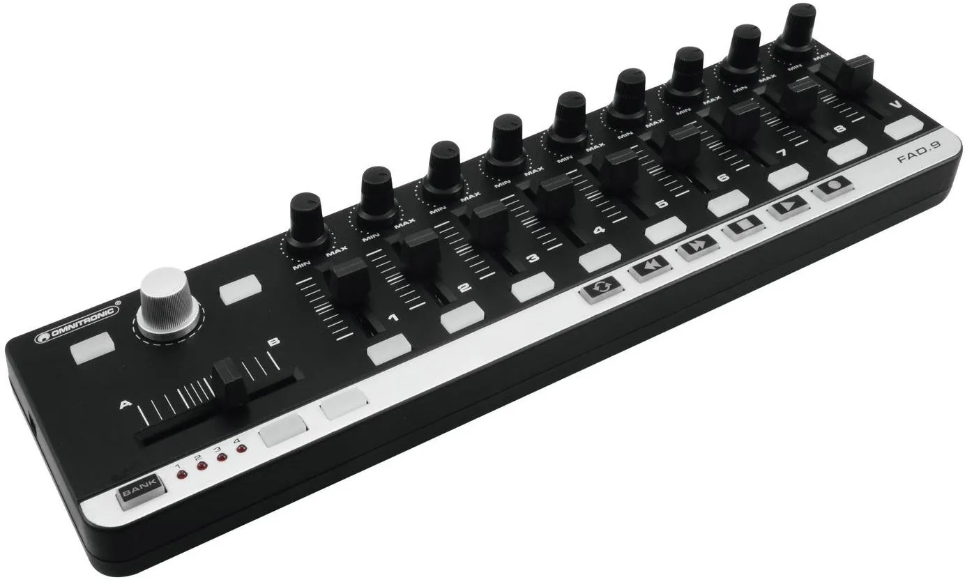 OMNITRONIC FAD-9 MIDI-Controller