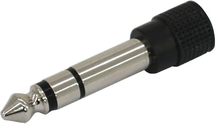 OMNITRONIC Adapter 6,35 Klinke(M)/3,5(F) stereo