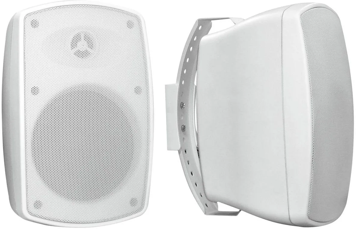 OMNITRONIC OD-6T Wandlautsprecher 100V weiß 2x