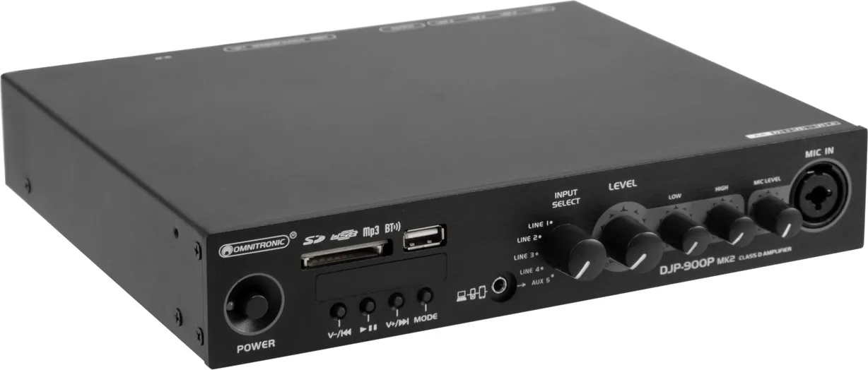 OMNITRONIC DJP-900P MK2 Class-D Verstärker